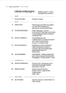 Teksty Drugie Nr 3 (2016), Spis treści