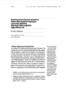 Praca fizyczna z różowymi akcentami. Polskie doświadczenie migracyjne w powieści graficznej "Rozmówki polsko-angielskie" Agaty Wawryniuk