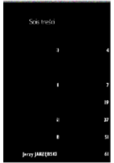 Teksty Drugie Nr 4 (1999), Spis treści