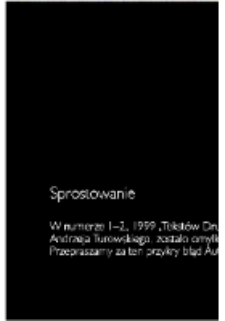 Sprostowanie