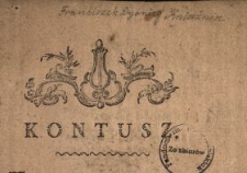 Kontusz : [Inc.:] Już wiekiem piękność przyćmiona [...]