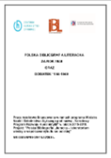 Polska Bibliografia Literacka za rok 1949 oraz dodatek 1944-1949