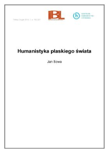 Humanistyka płaskiego świata