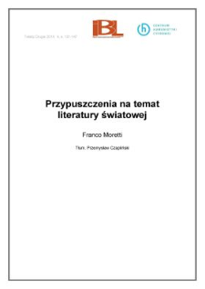 Przypuszczenia na temat literatury światowej
