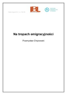 Na tropach emigracyjności