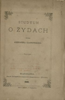 Studyum o Żydach