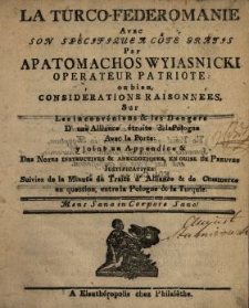 La Turco-Federomanie Avec Son Sp&eacute;cifique A C&ocirc;t&eacute; Gratis