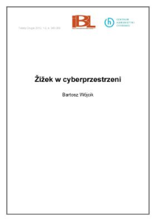 Zizek w cyberprzestrzeni