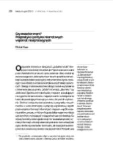 Czy znasz ten mem?Pragmatyka i polityka internetowych wspólnot interpretacyjnych