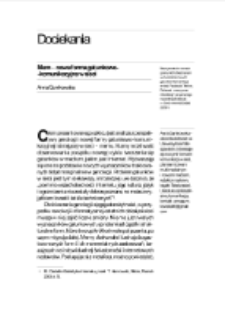 Mem – nowa forma gatunkowo--komunikacyjna w sieci