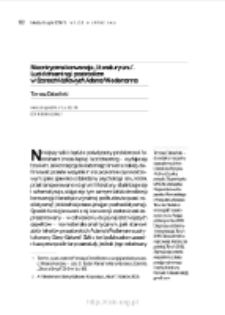 Nieoniryczna konwencja &bdquo;literatury snu&rdquo;. Lucid dreaming i postrealizm w Scenach ł&oacute;żkowych Adama Wiedemanna