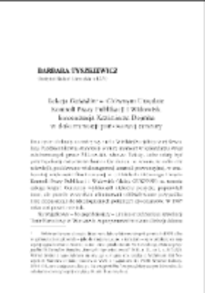 Lekcja "Dziad&oacute;w" w Gł&oacute;wnym Urzędzie Kontroli Prasy Publikacji i Widowisk. Inscenizacja Kazimierza Dejmka w dokumentacji państwowej cenzury