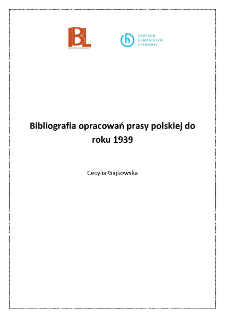 Bibliografia opracowań prasy polskiej do roku 1939