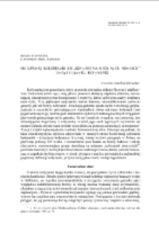 Od lipowej kolebeczki do „kołyski na srebrnych nowiach” – uwagi o języku kołysanki