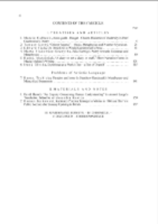 Pamiętnik Literacki Z. 2 (2012), Contents of the fascicle