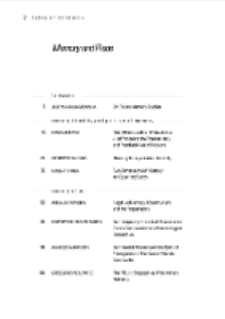 Vol. 1 (2016) - Special Issue - English Edition, Table of contents