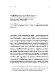 Mody oświeconych opanowanie. Rec.: Agata Roćko, Kontusz i frak. O symbolice stroju w XVIII-wiecznej literaturzepolskiej, Muzeum Pałacu Króla Jana III w Wilanowie, Warszawa2015, ss. 205