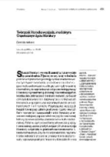 Twórczość literacka w pejzażu medialnym. O społecznym życiu literatury