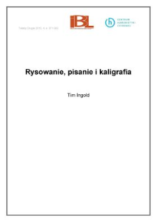 Rysowanie, pisanie i kaligrafia