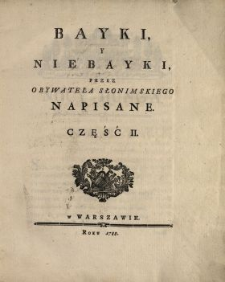 Bayki Y Niebayki. Cz. 2