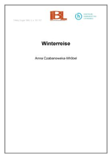 Winterreise