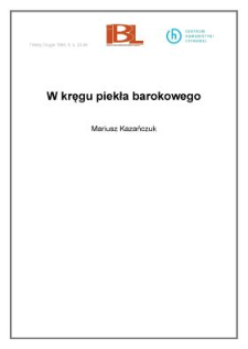 W kręgu piekła barokowego