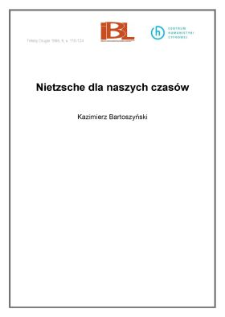 Nietzsche dla naszych czasów