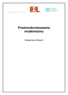 Postmodernizowanie modernizmu