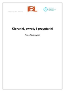 Kierunki, zwroty i przystanki