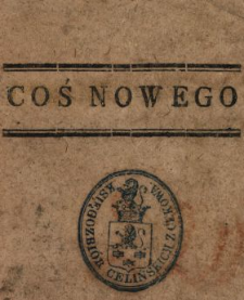 Coś Nowego