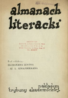 Almanach Literacki 1931