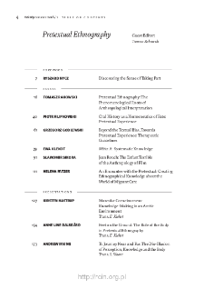 Teksty Drugie Nr 1 (2018), Table of contents