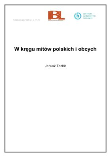 W kręgu mit&oacute;w polskich i obcych