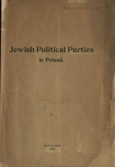 Jewish political parties in Poland