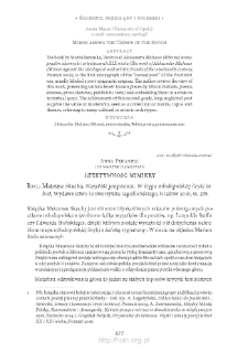 Efektywność mimikry. Rec.: Mateusz Skucha, Niesytość pragnienia. W kręgu młodopolskiej liryki kobiet, Kraków 2016