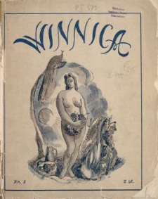 Winnica : miesięcznik ilustrowany poświęcony kobiecie w życiu, sztuce i anegdocie N.1