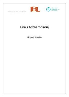 Gra z tożsamością