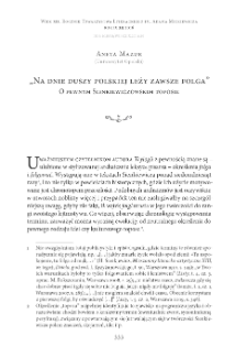 „Na dnie duszy polskiej leży zawsze folga”. O pewnym Sienkiewiczowskim toposie