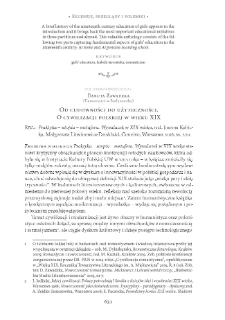 Od cudowności do użyteczności. O cywilizacji polskiej w wieku XIX. Rec.: Praktyka – utopia – metafora. Wynalazek w XIX wieku, red. Joanna Kubicka, Małgorzata Litwinowicz-Droździel, Warszawa 2016