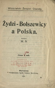 Żydzi-bolszewicy a Polska