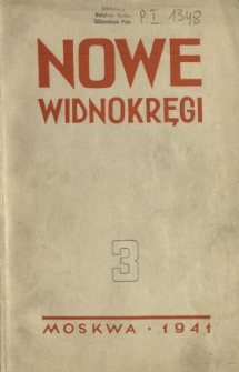 Nowe Widnokręgi 1941 N.3