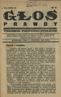 Głos Prawdy 1923 N.10