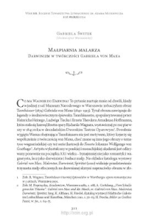 Małpiarnia malarza. Darwinizm w twórczości Gabriela von Maxa