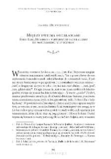 Między dwiema otchłaniami. Joris-Karl Huysmans „w drodze” od naturalizmu do naturalizmu mistycznego