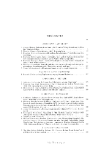 Pamiętnik Literacki, Z. 2 (2000), Treść zeszytu