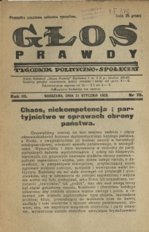 Głos Prawdy 1925 N.73