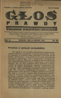 Głos Prawdy 1924 N.50