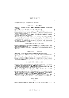 Pamiętnik Literacki, Z. 3 (2000), Treść zeszytu