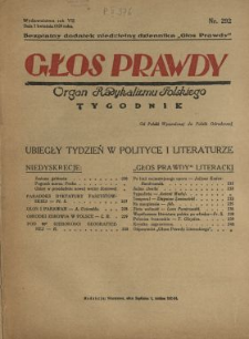 Głos Prawdy 1929 N.292