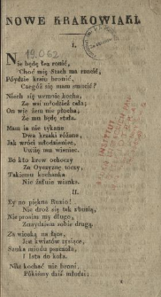Nowe krakowiaki.